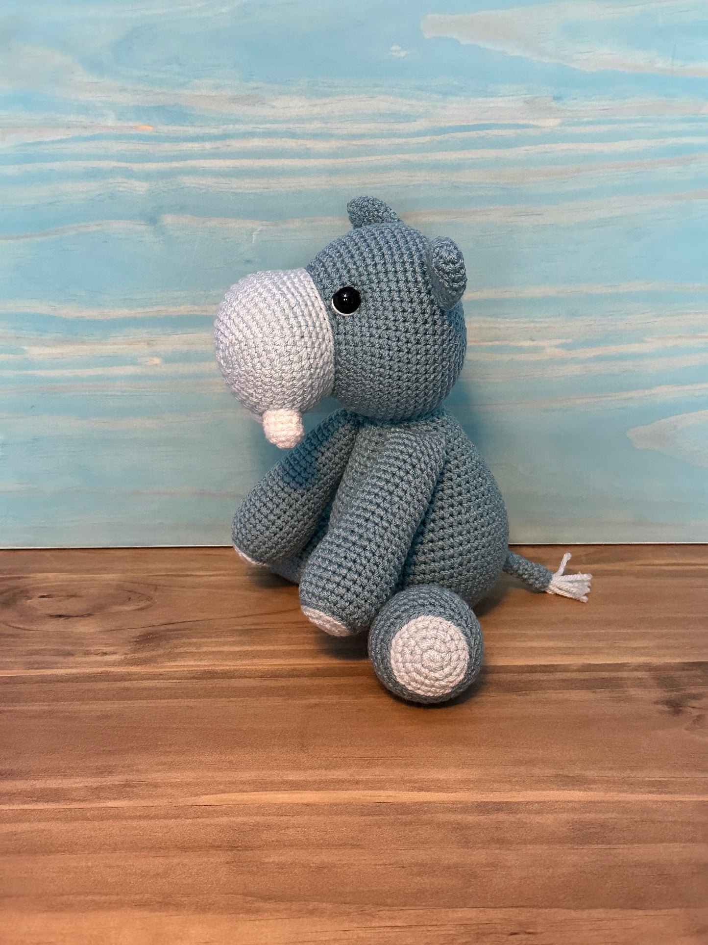Hippo Plushie STV - Cuddly Cacti Creations