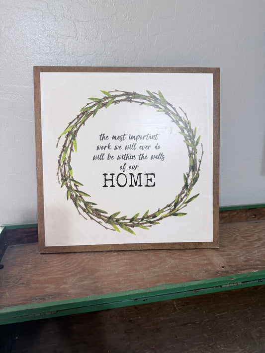 XL Wood Sign- Creations by Beth