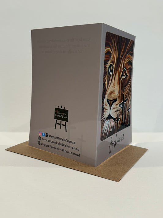 HFB-Greeting Card Joshua 1-9