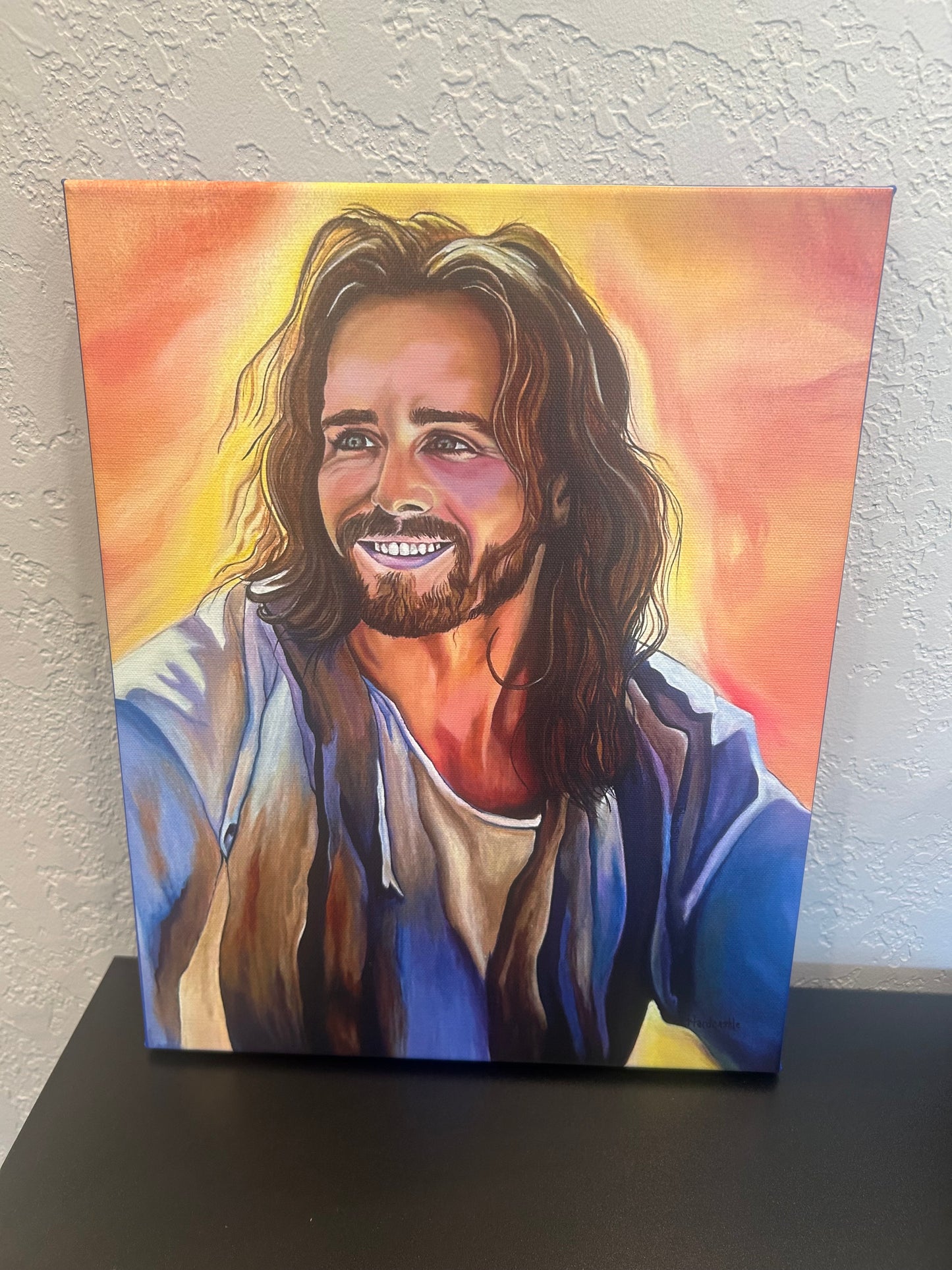 HFB Canvas Print 11x14- Happy Jesus