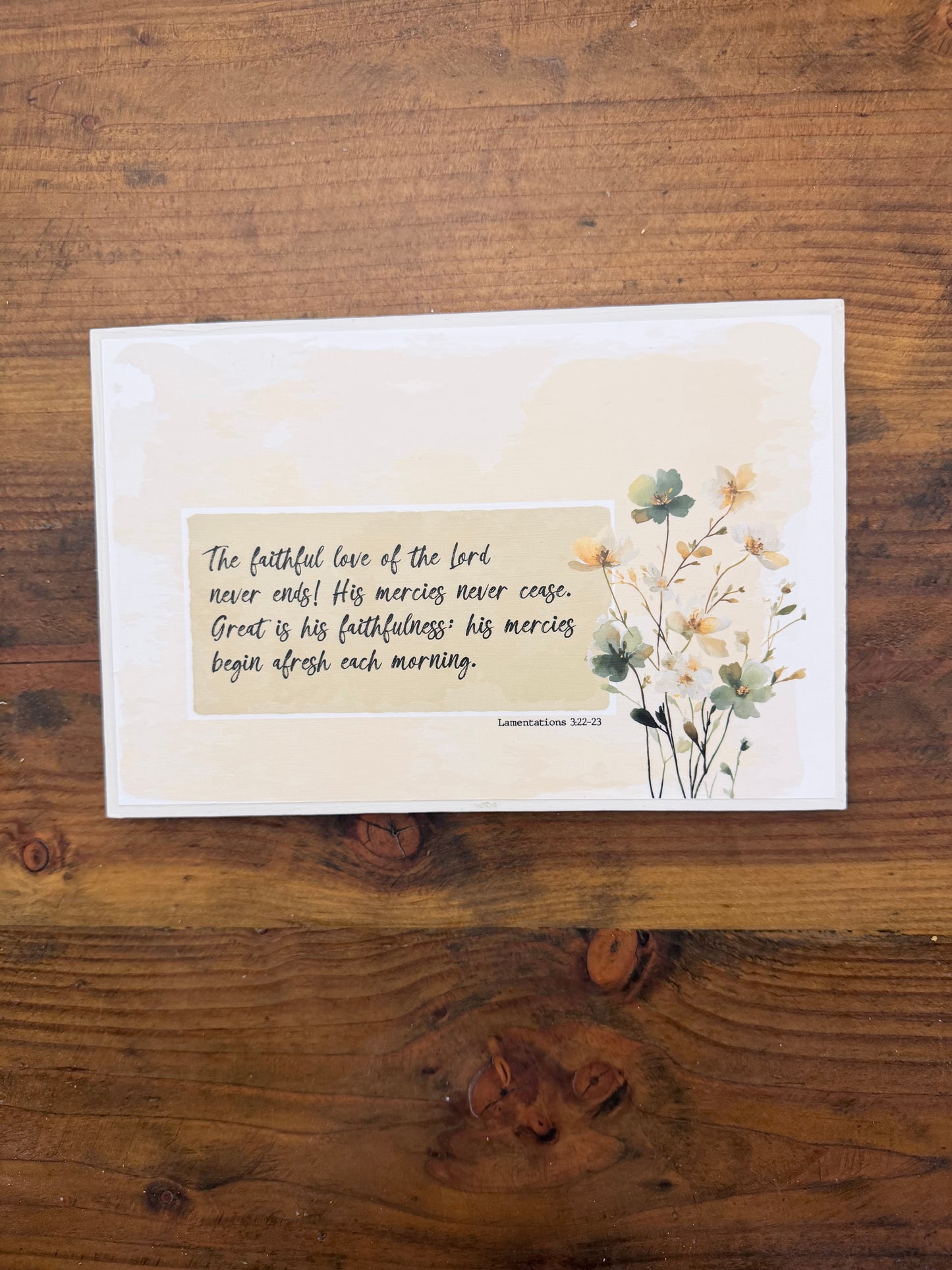 Medium Wood Sign- Creations by Beth