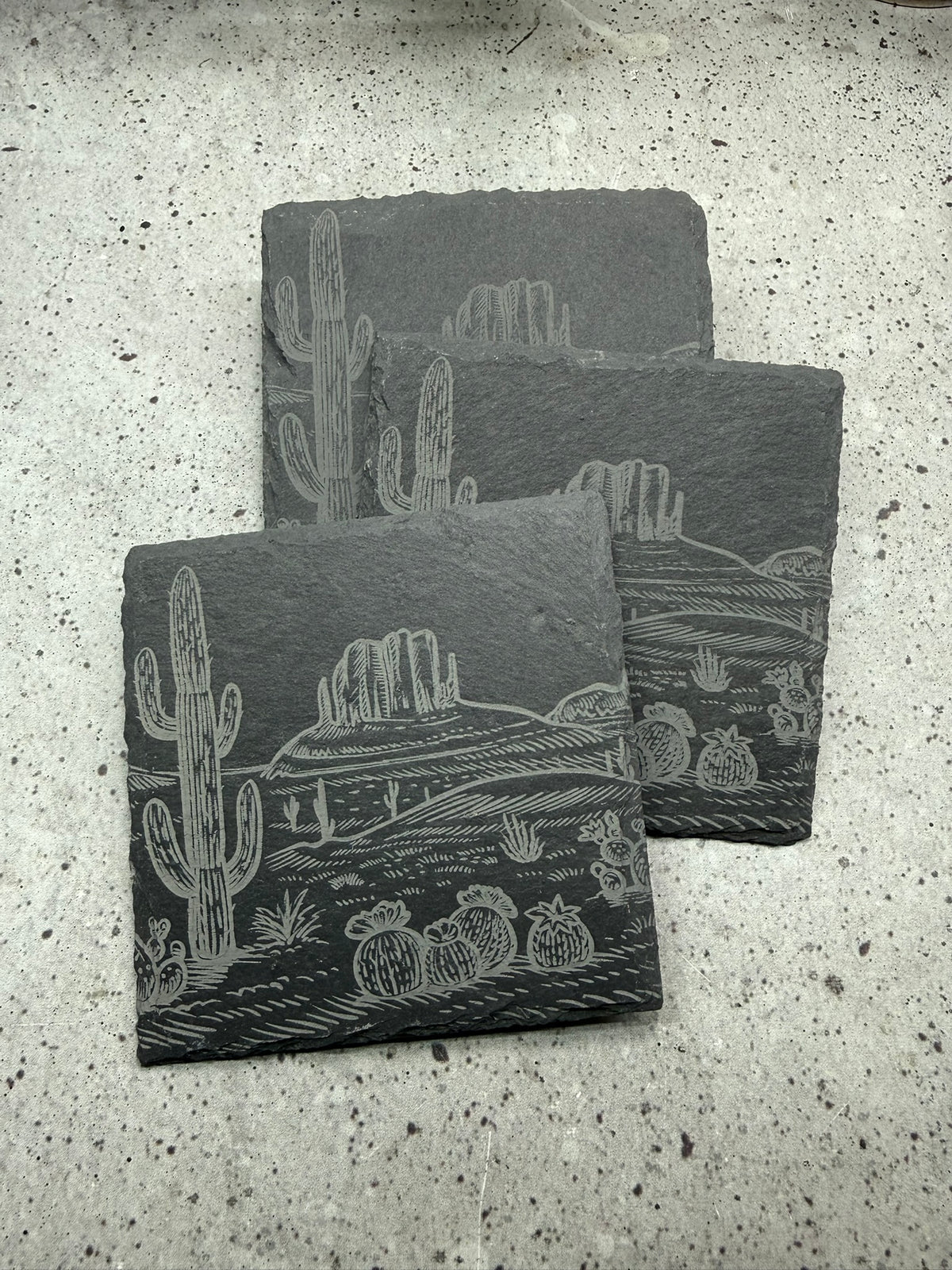 Slate Coaster SCD