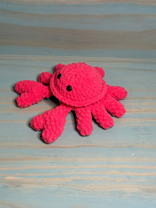 Crab Plushie - Cuddly Cacti Creations
