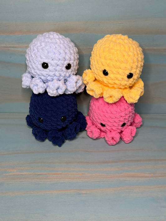 Mini Octopus Plushies - Cuddly Cacti Creations