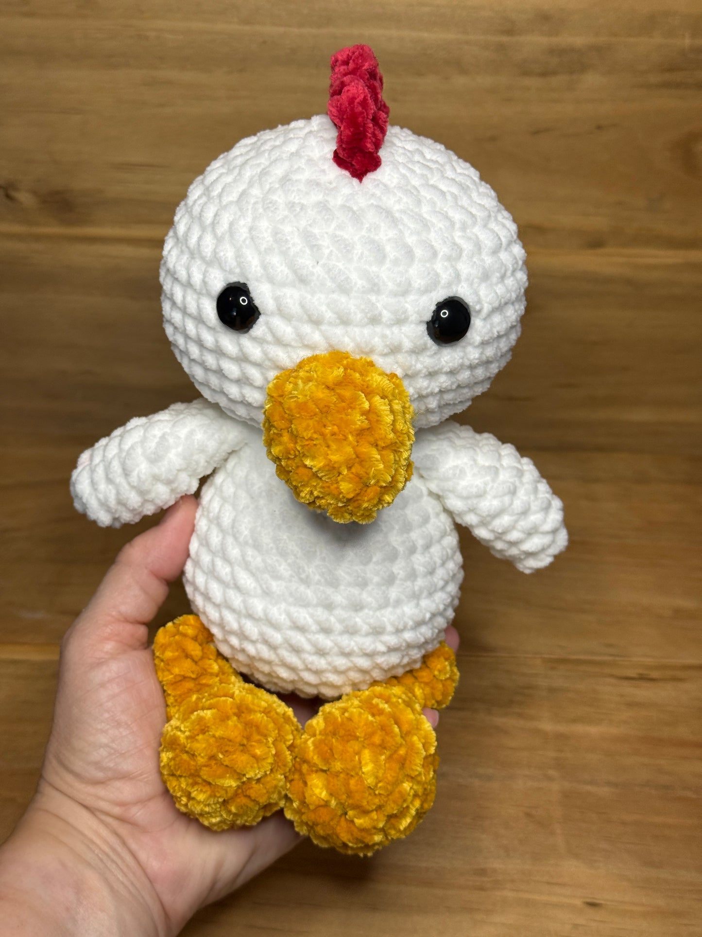 Chicken Friend Plushie - Cuddly Cacti Creations
