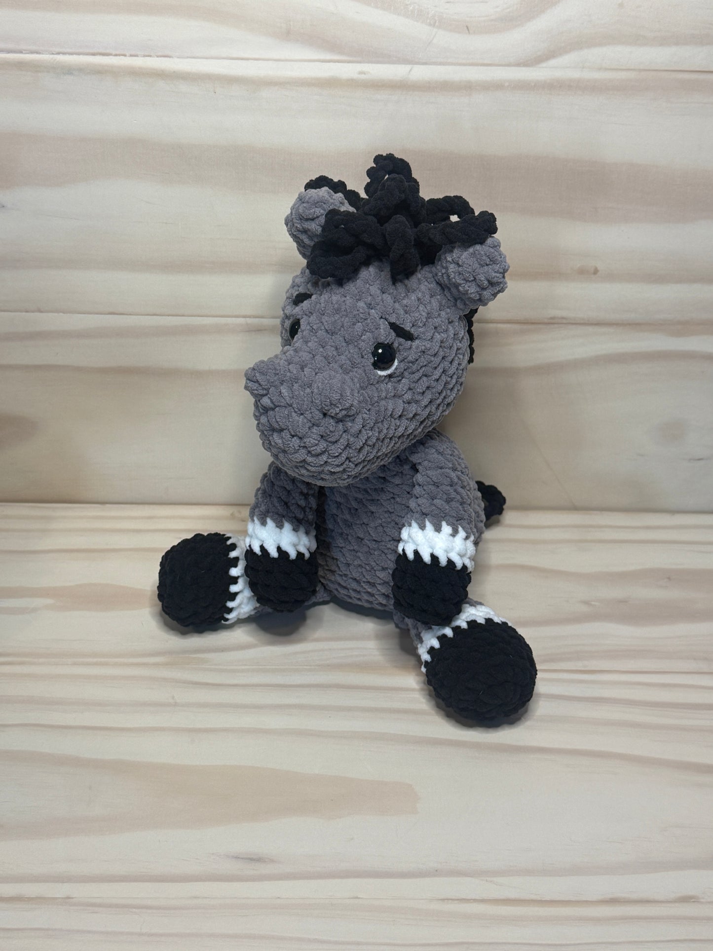 Horse Plushie CHD - Cuddly Cacti Creations