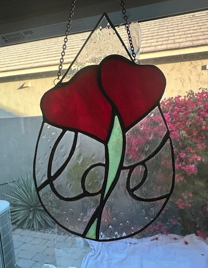 Suncatcher - Valentine SG Hearts with Love