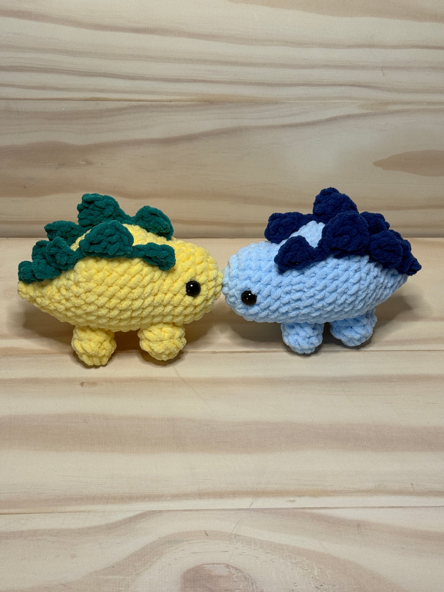 Stegosaurus Plushie STV - Cuddly Cacti Creations