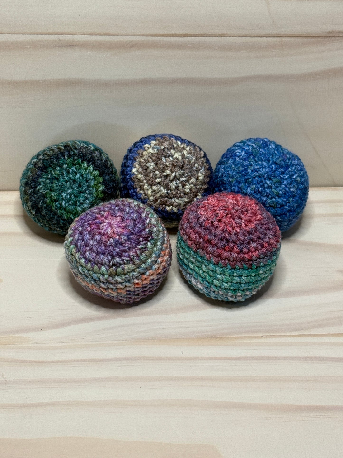 Hacky Sack/Foot Bag (2.5", 75g) CHD- Cuddly Cacti Creations