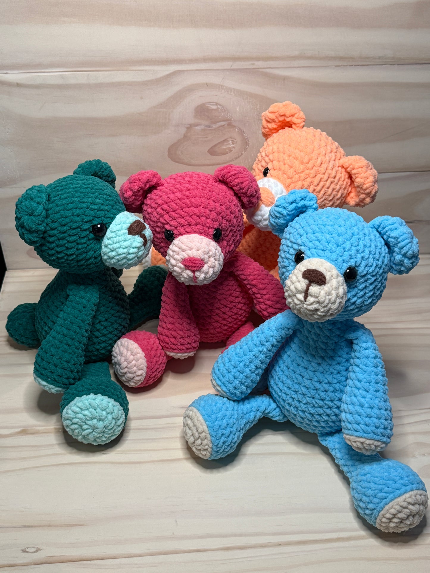 Bear Plushie STV - Cuddly Cacti Creations