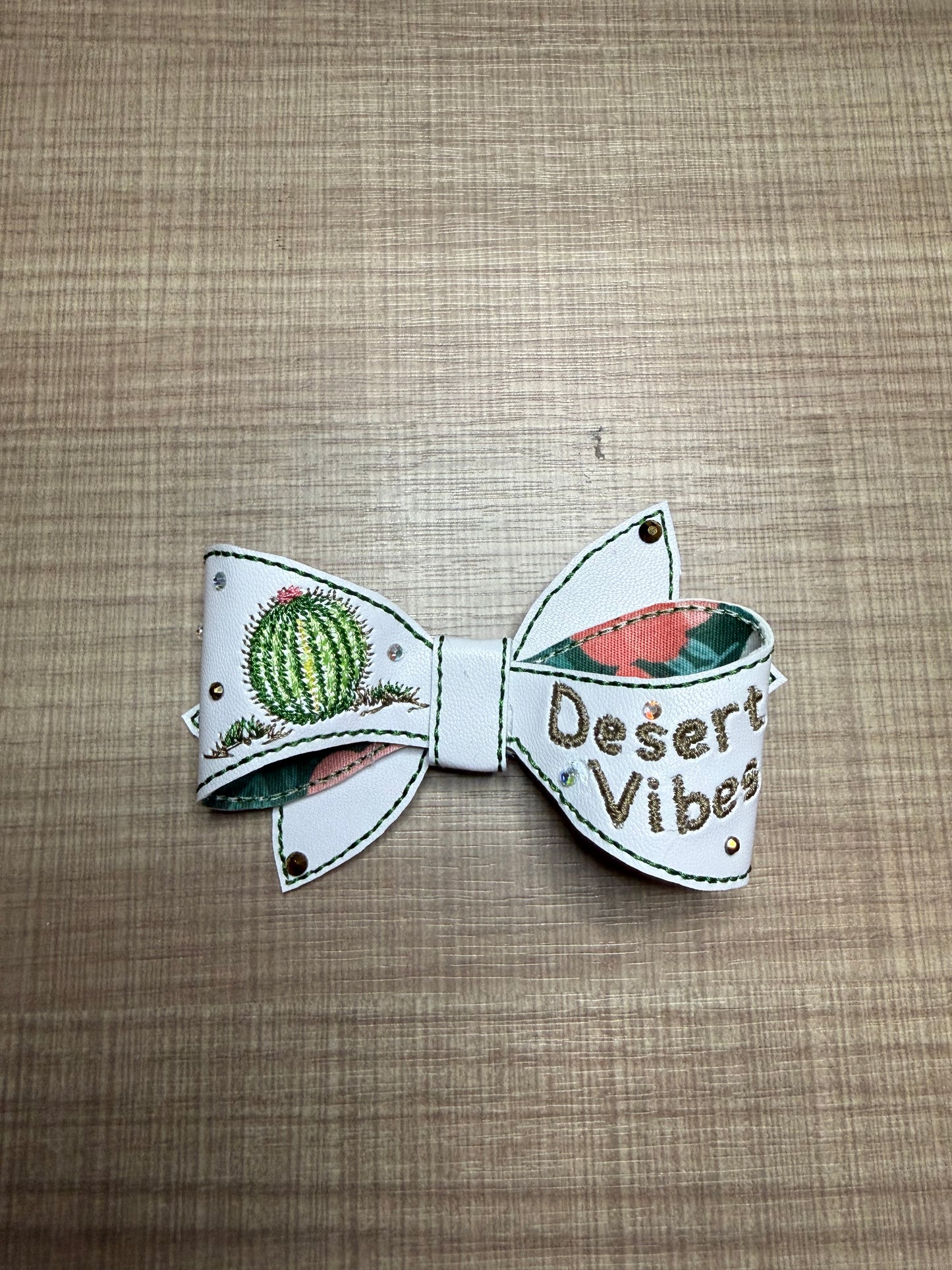 Embroidered & Embellished Hair Bows. Bloom-N-Believe Boutique