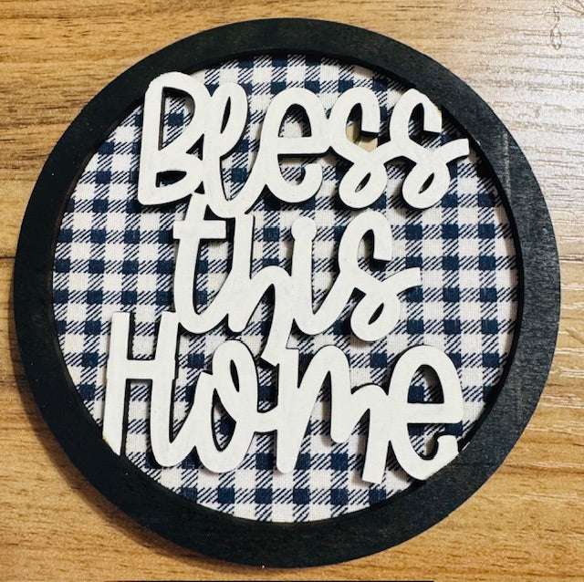 Magnetic Insert - Bless This Home - STV