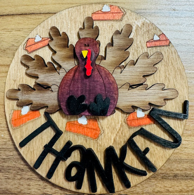 Magnetic Insert - Thankful Turkey - STV