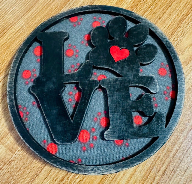 Magnetic Insert - Love Paw - STV