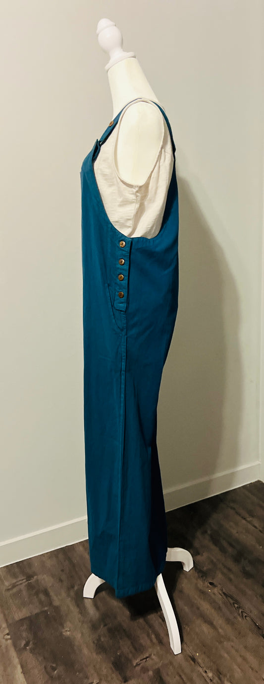 Wide Leg Overalls - Ruby’s Fashion Closet