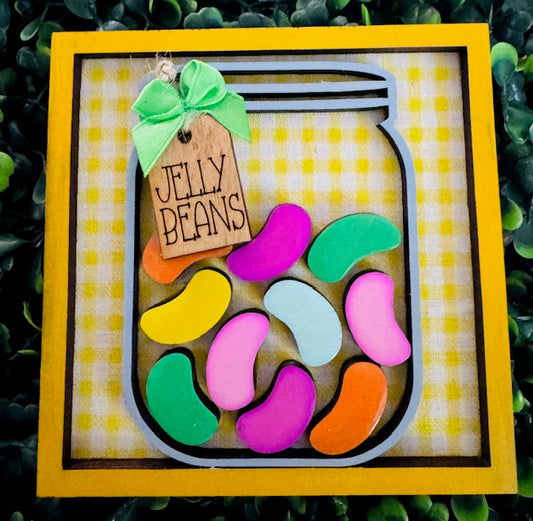 Interchangeable Leaning Frame Insert (JELLY BEANS) - STV
