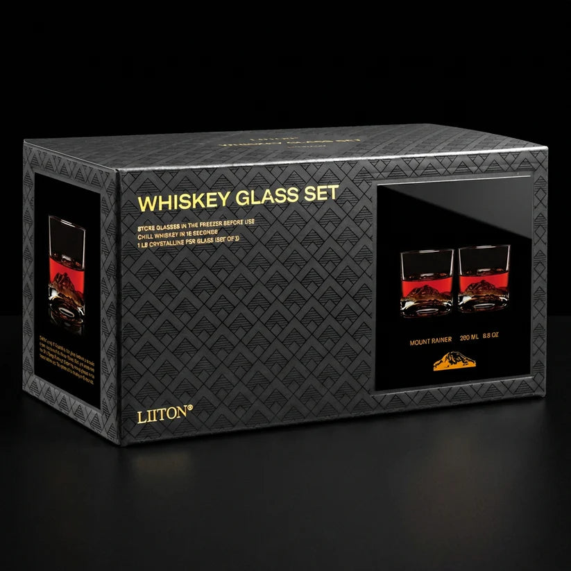 Mount Rainer Double Glass Set - Sweet n' Sassy