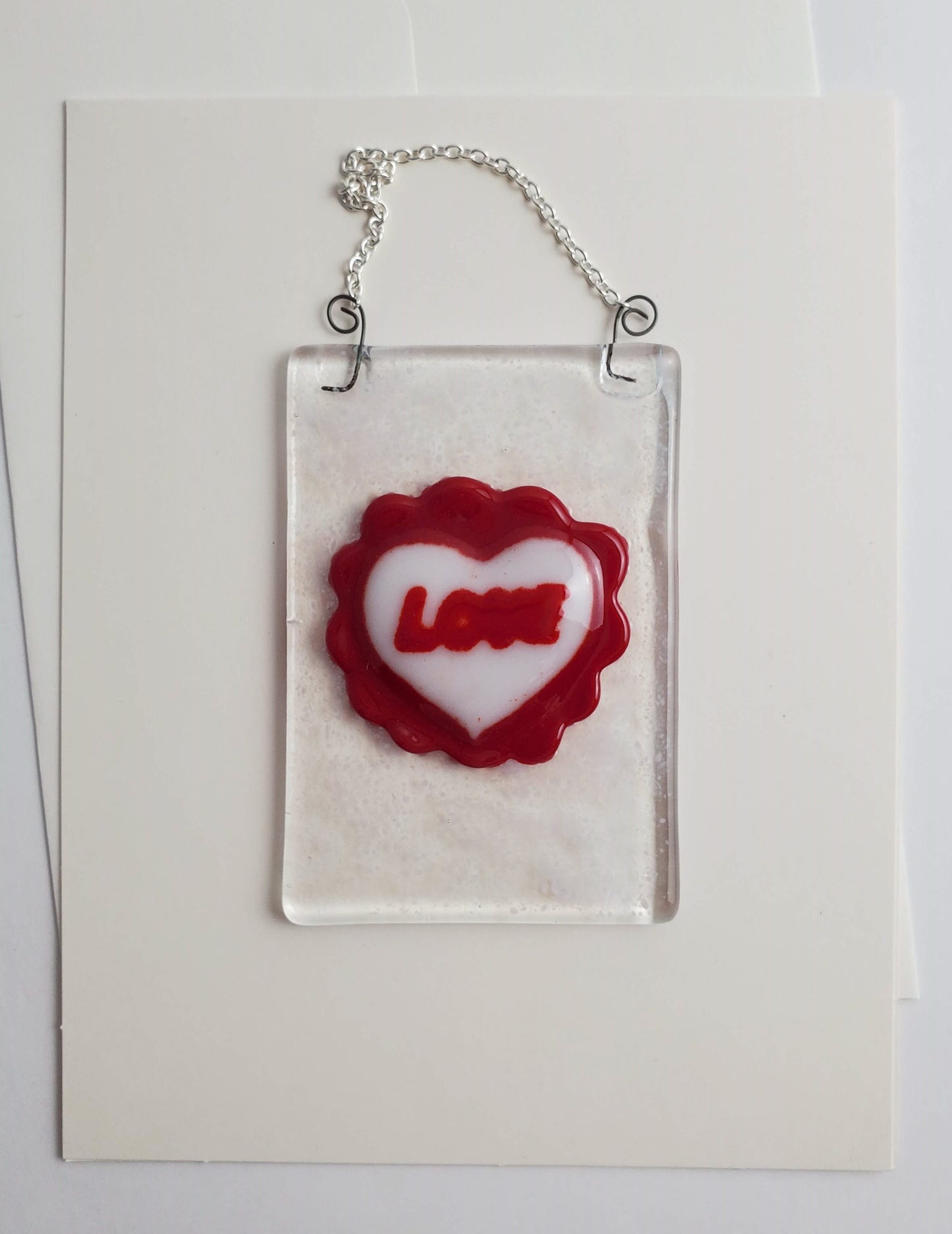 Note Card - F&F Love on Heart