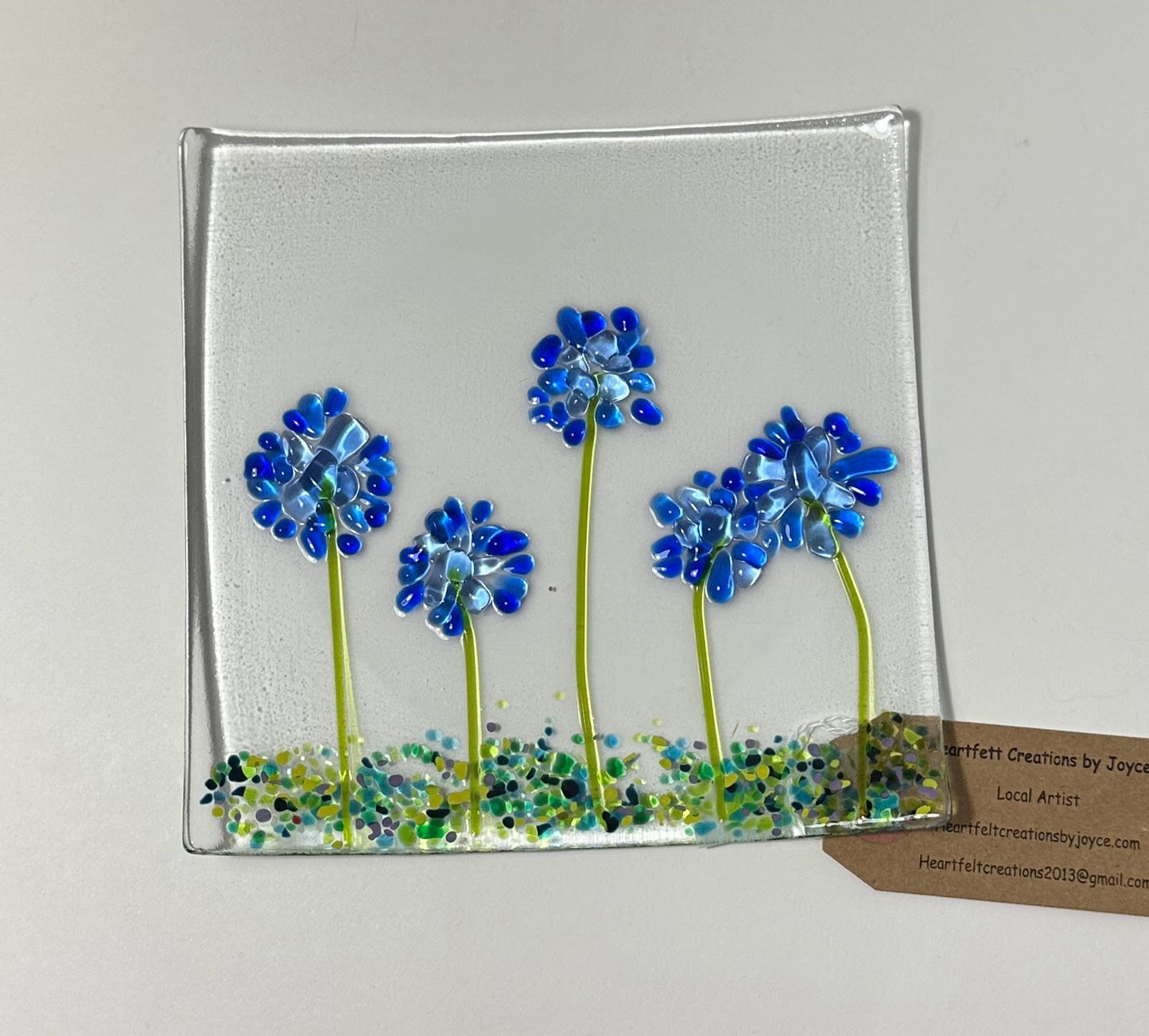 Plate - Course Frit Floral