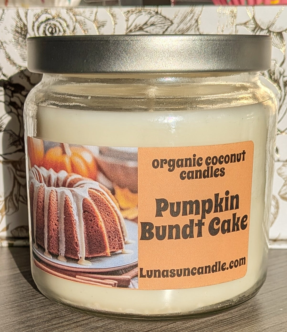 Pumpkin Cake Candle-16 oz-$29.00