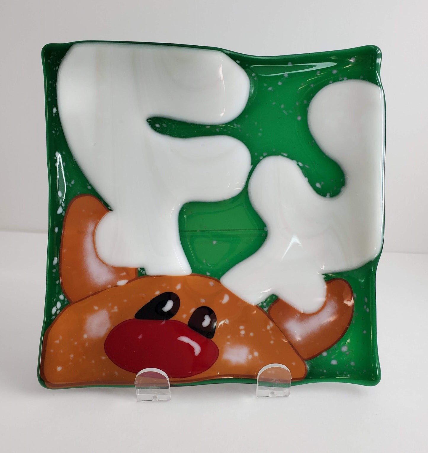Plate - Christmas Reindeer