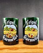 Tripel Karmeliet Upcycled Belgian Beer Bottle Glass