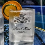 Frosted Upcycled Drinkware glasses