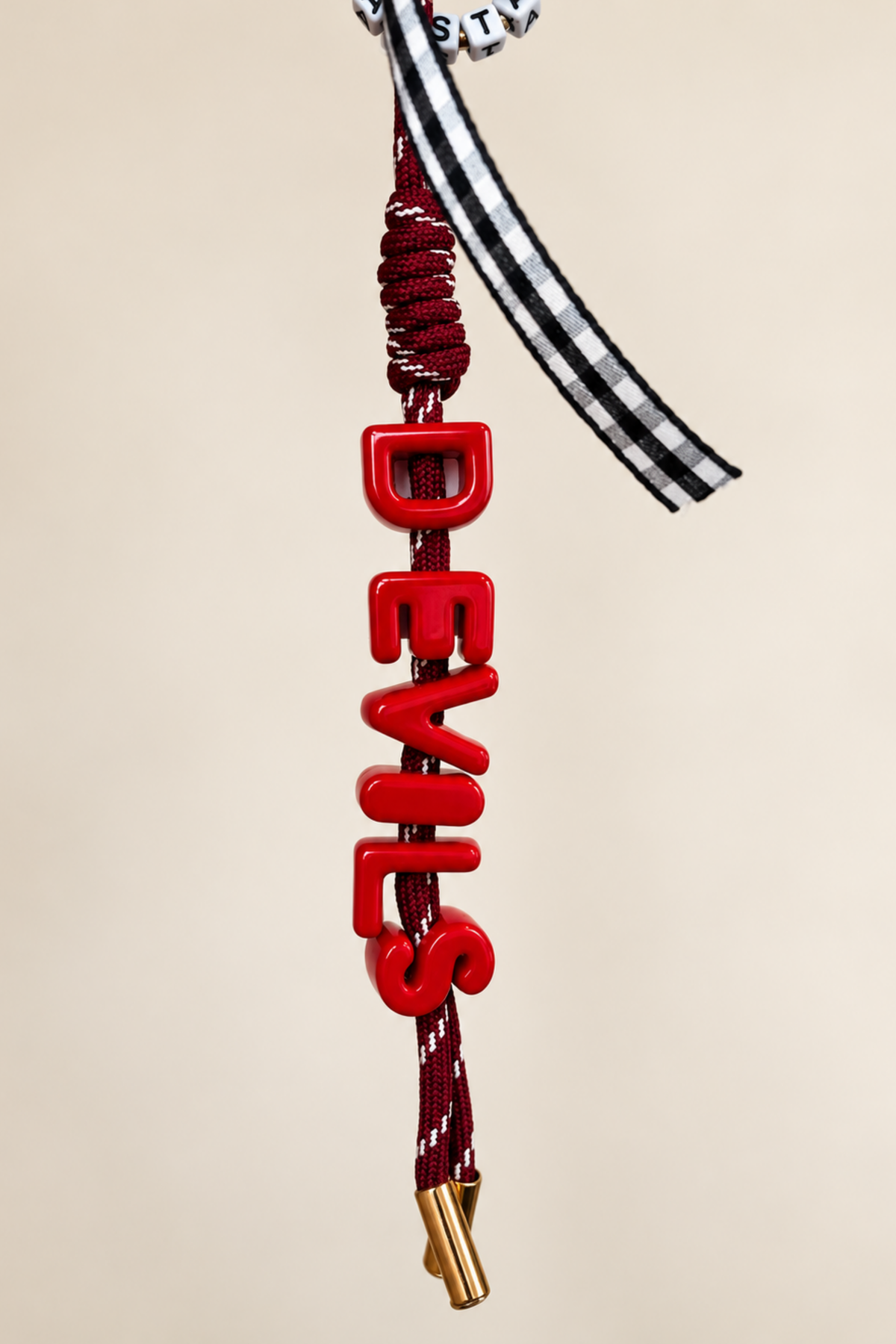 Arizona Game Day Devils Bag Charm Keychain - The Charm Edits