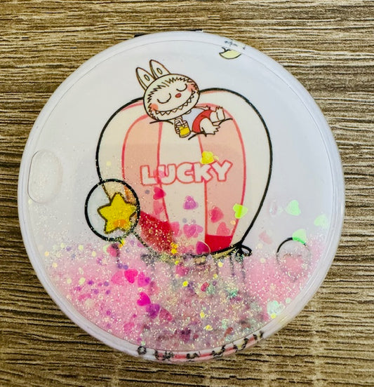 Labubu Glitter Compact Cosmetic Mirror - CHD