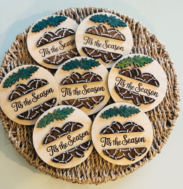 Magnetic Insert - Tis The Season Football - STV