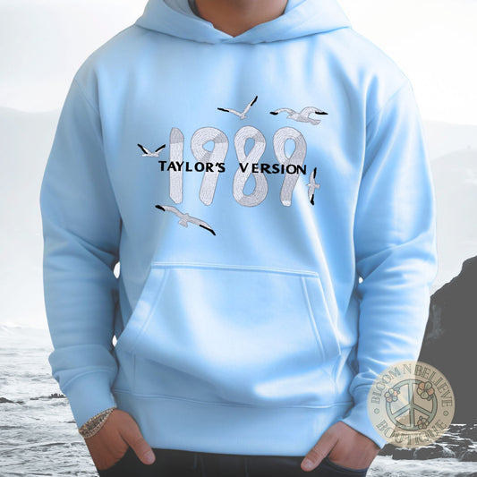 1989 TV Swiftie Embroidered Unisex Shirt - Bloom-N-Believe Boutique