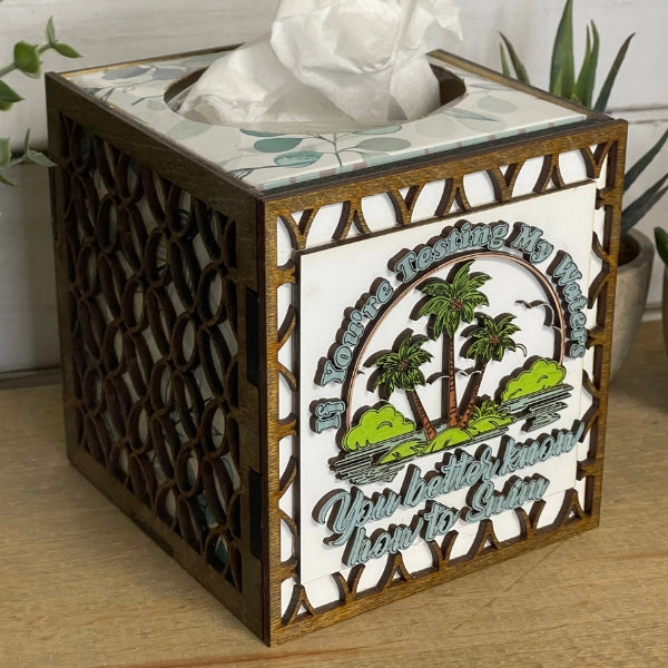 Interchangeable Magnetic Tissue Box - STV