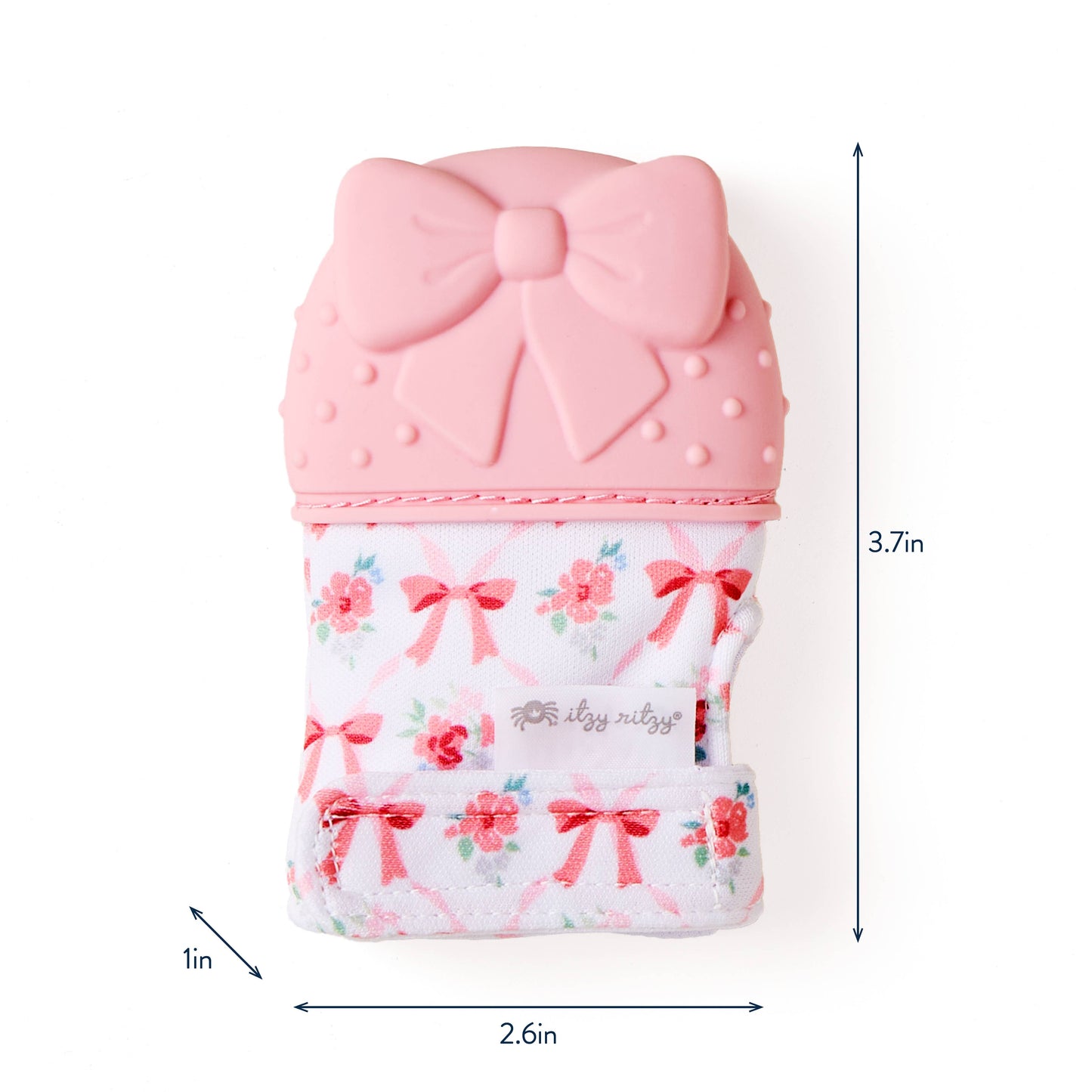 Itzy Mitt Silicone Teething Mitts Dinos