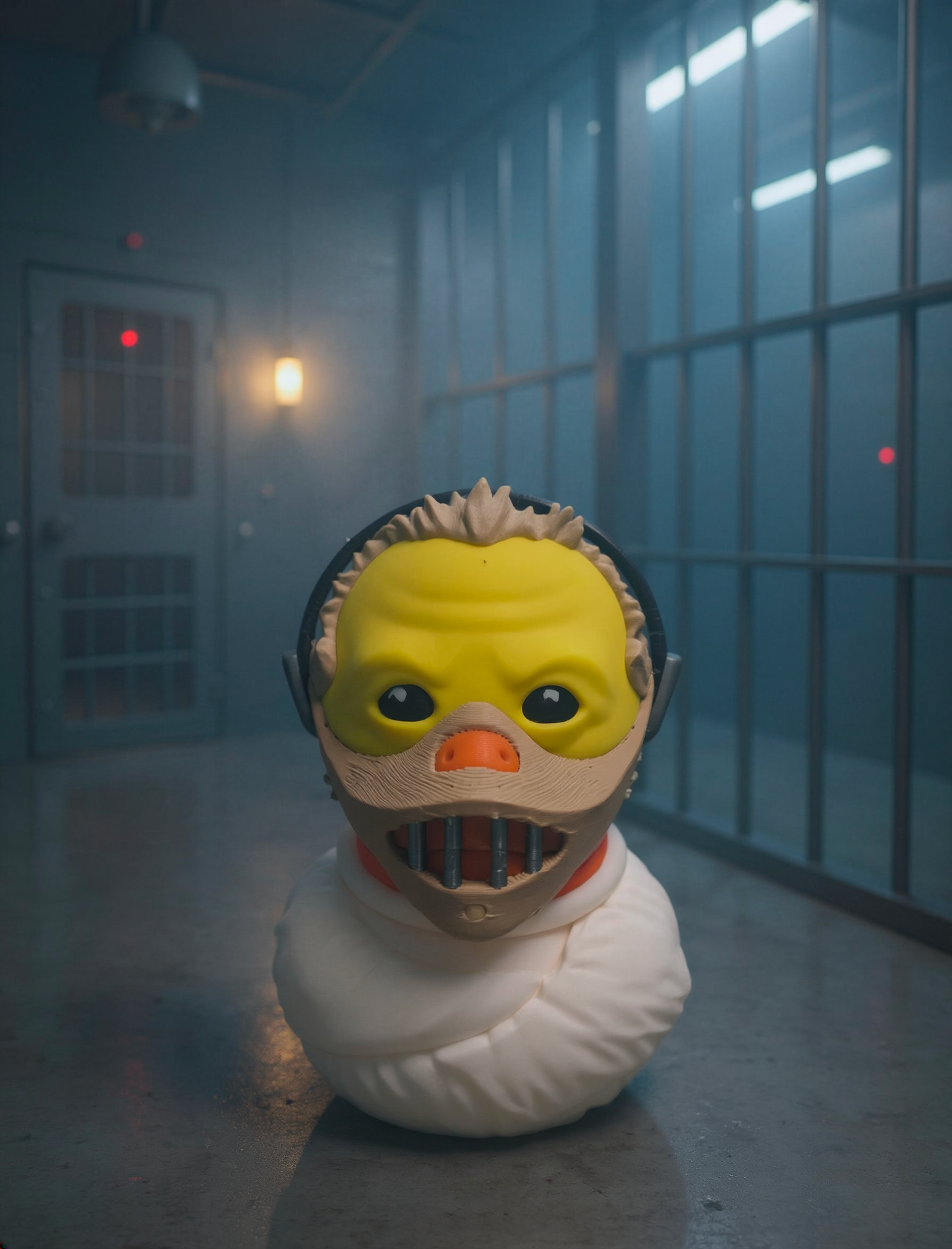 Hannibal Lecter Inspired 3D Printed Duck - We Customize Crafts