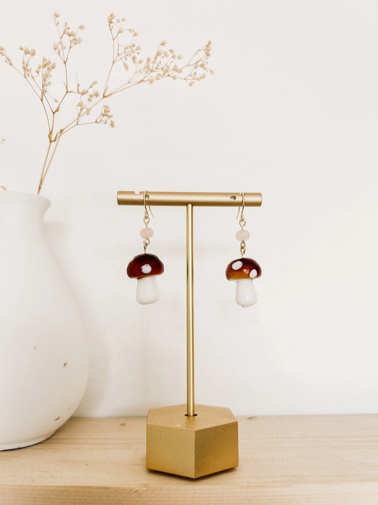 Glass Mushroom Hooks- DesertReign