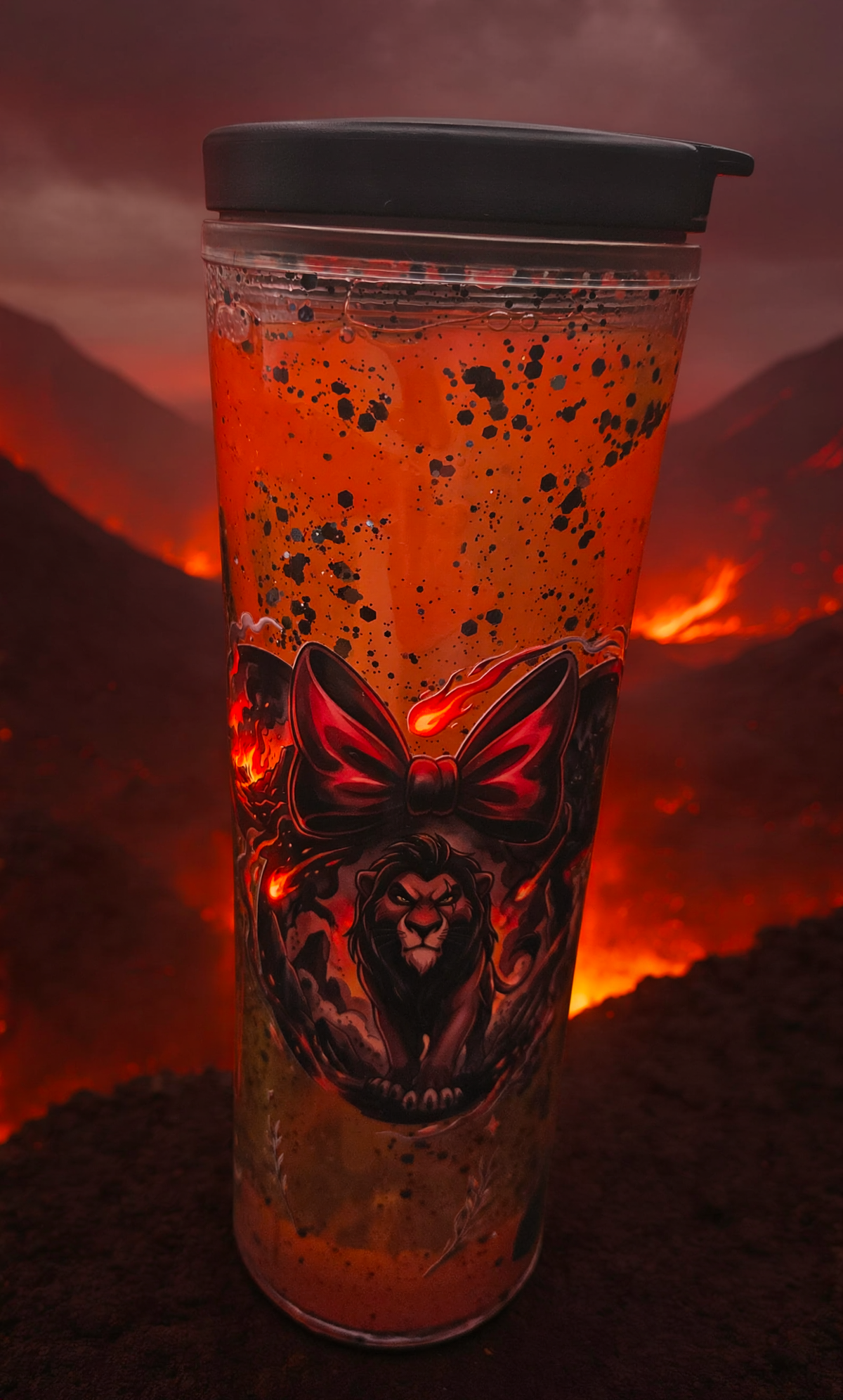 lion king Moving Glitter Tumbler - We Customize Crafts