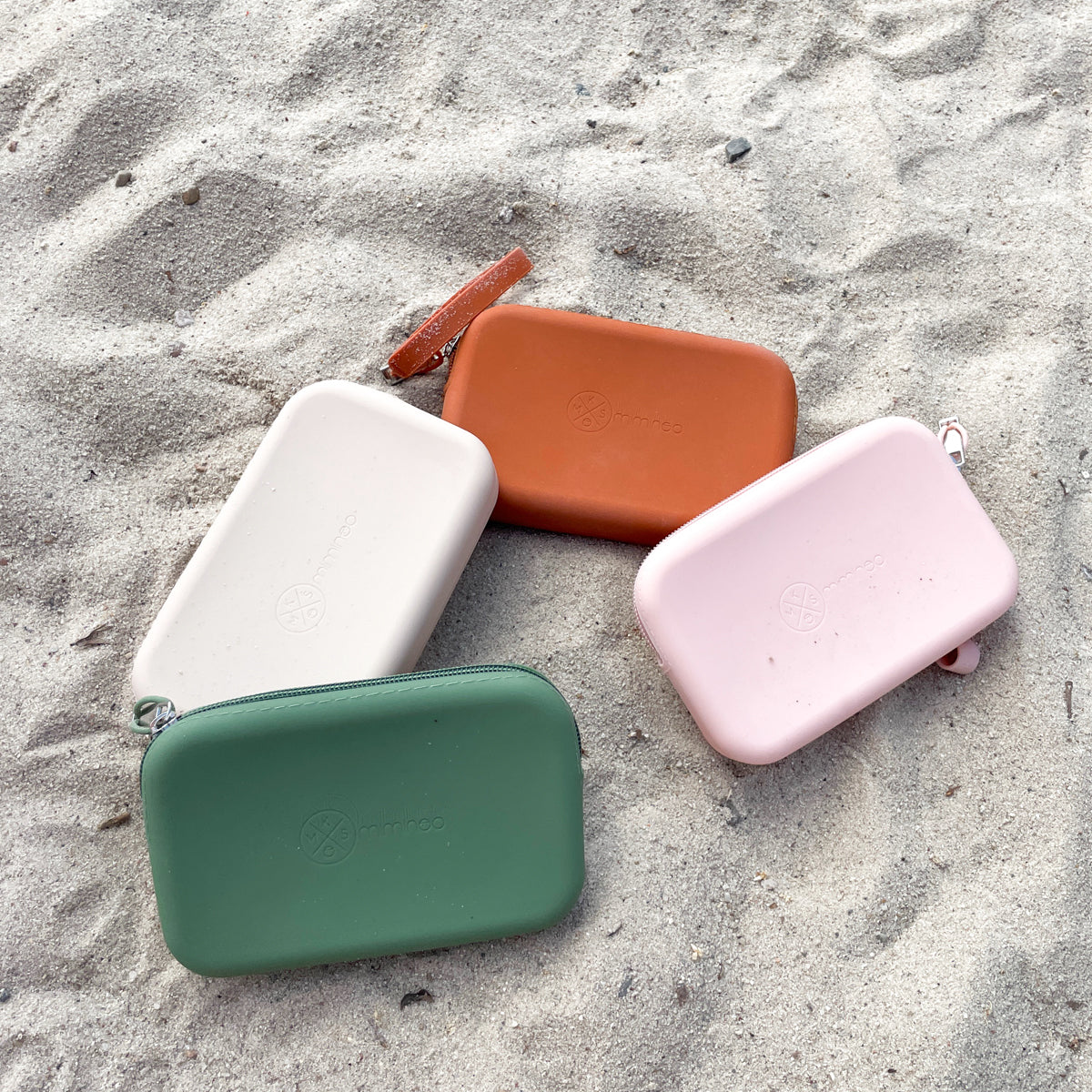 Silicone Waterproof Multipurpose Purse & Sunglasses Case Sage - MKS MIMINOO