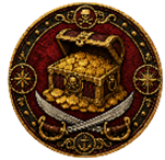 Pirate Skull dark Collector Coin - We customize Crafts