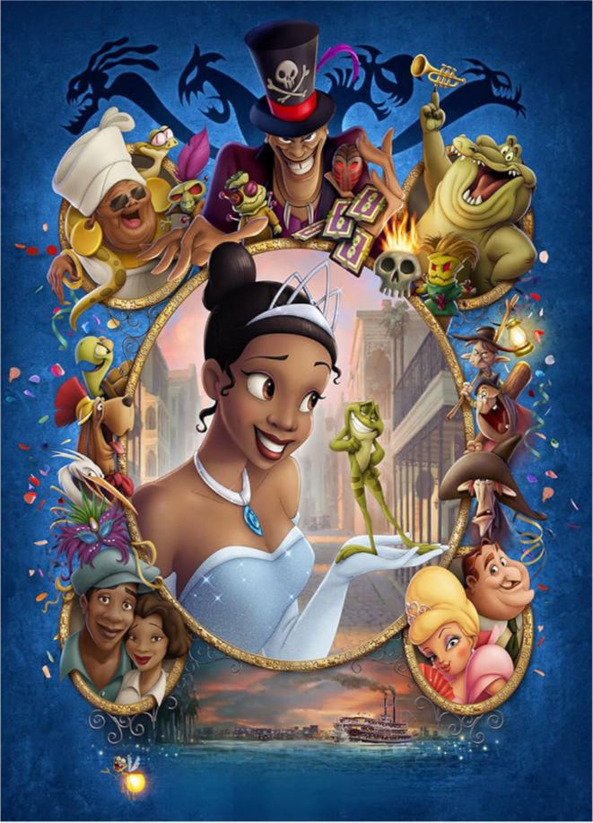 Princess and the Frog Inspired - We Customize Crafts