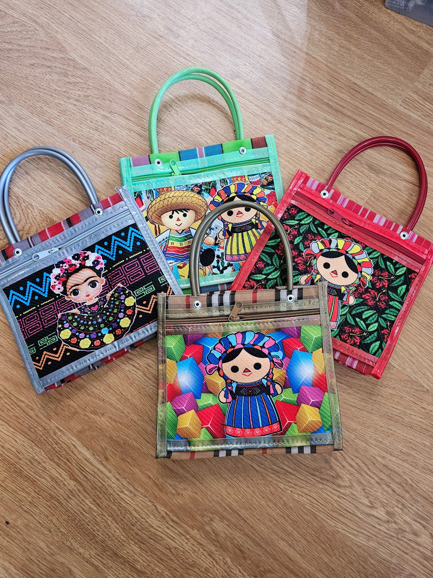 Bag 1 Malla Mercado Bolsita Clasica Yute #35 @amorfashionshop.com