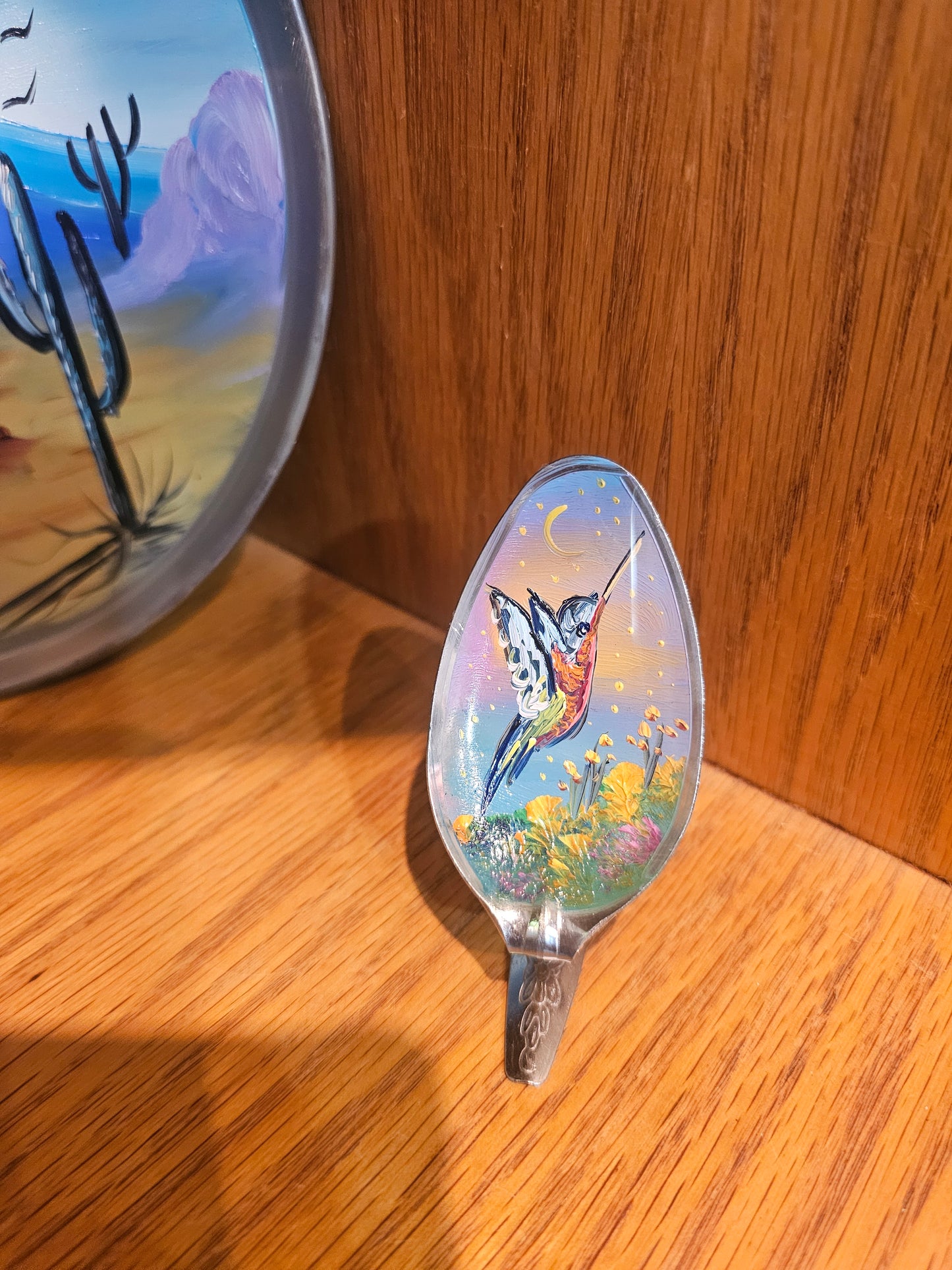 Painting on Spoon @amorfashionshop.com