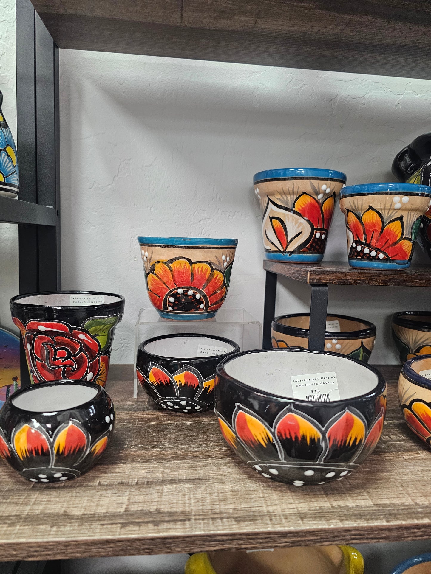 1 Talavera pot Mini #3 @amorfashionshop