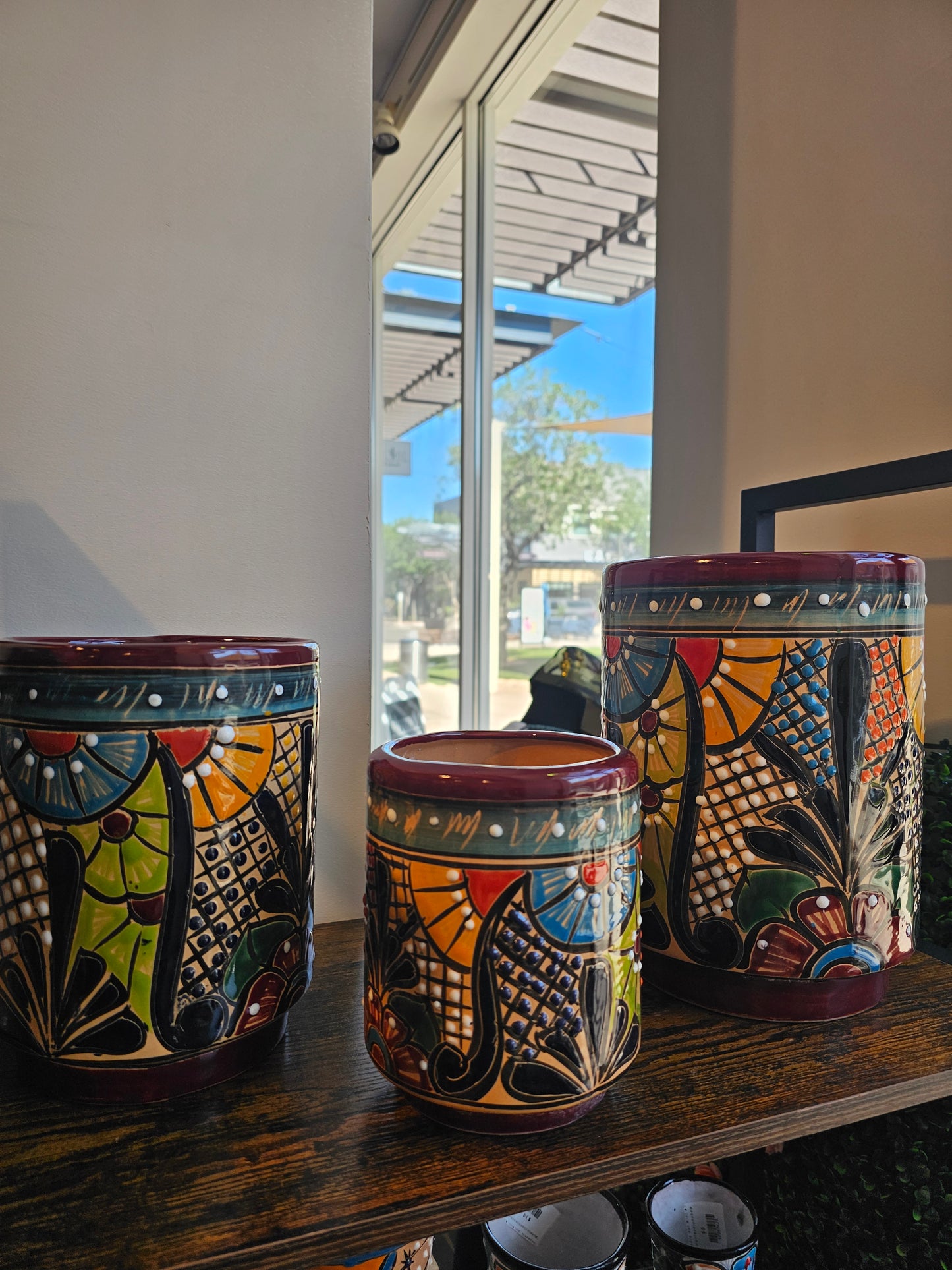 1 Talavera Pot Cilindro #3 @amorfashionshop