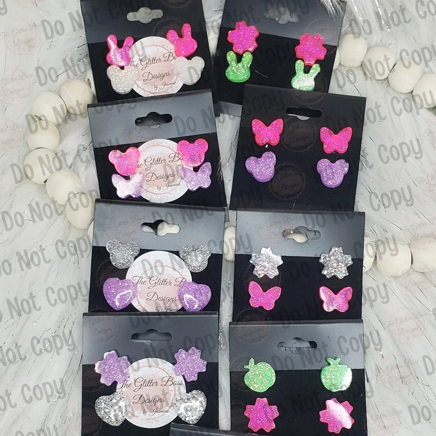 Epoxy Earring Studs - GBD