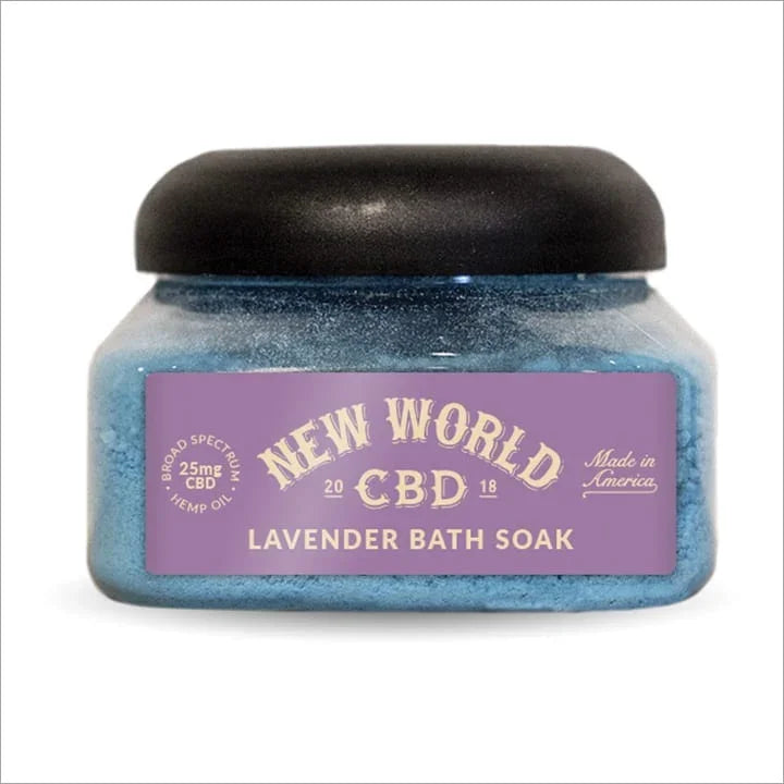 CBD bath bubble bath levender