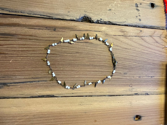 Vintage Chain Anklet-Salt and Sass