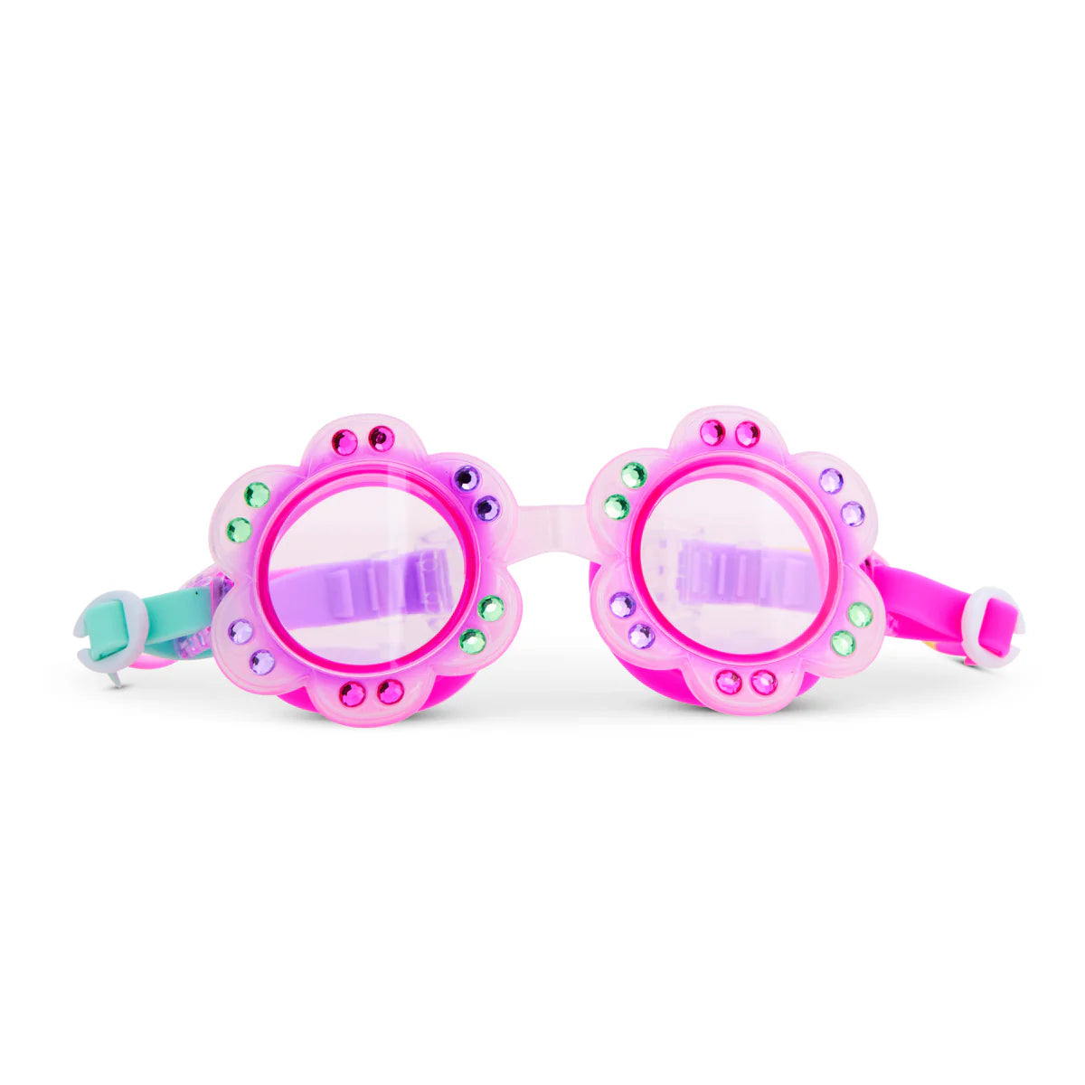 Bling2o Petals Purple Petunia Swim Googles - Sweet & Sassy