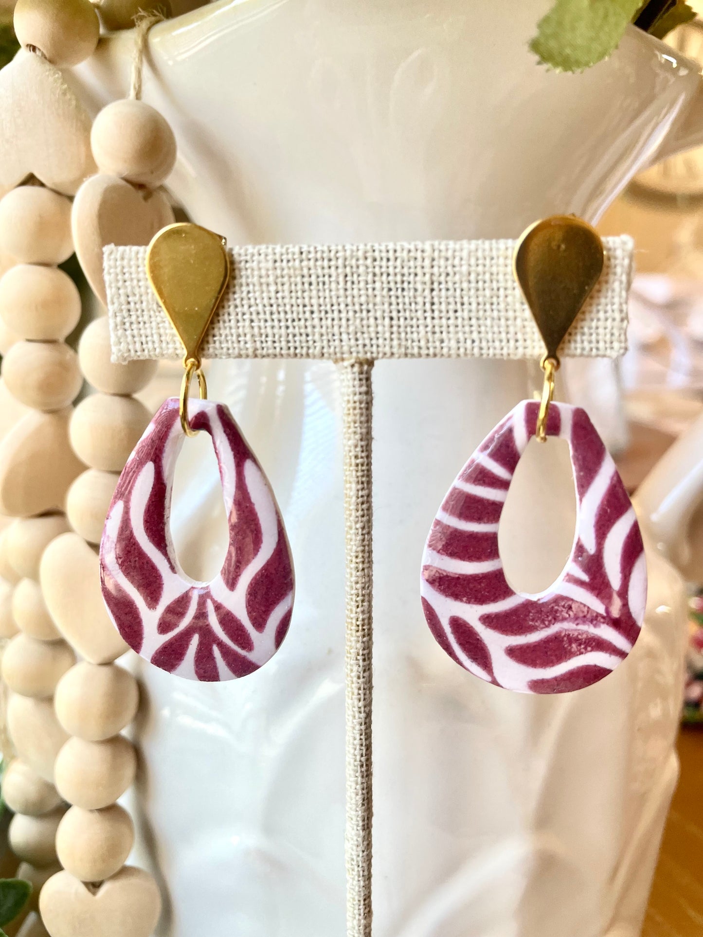 Fall Polymer Clay Earrings - Mimi Co Handmade
