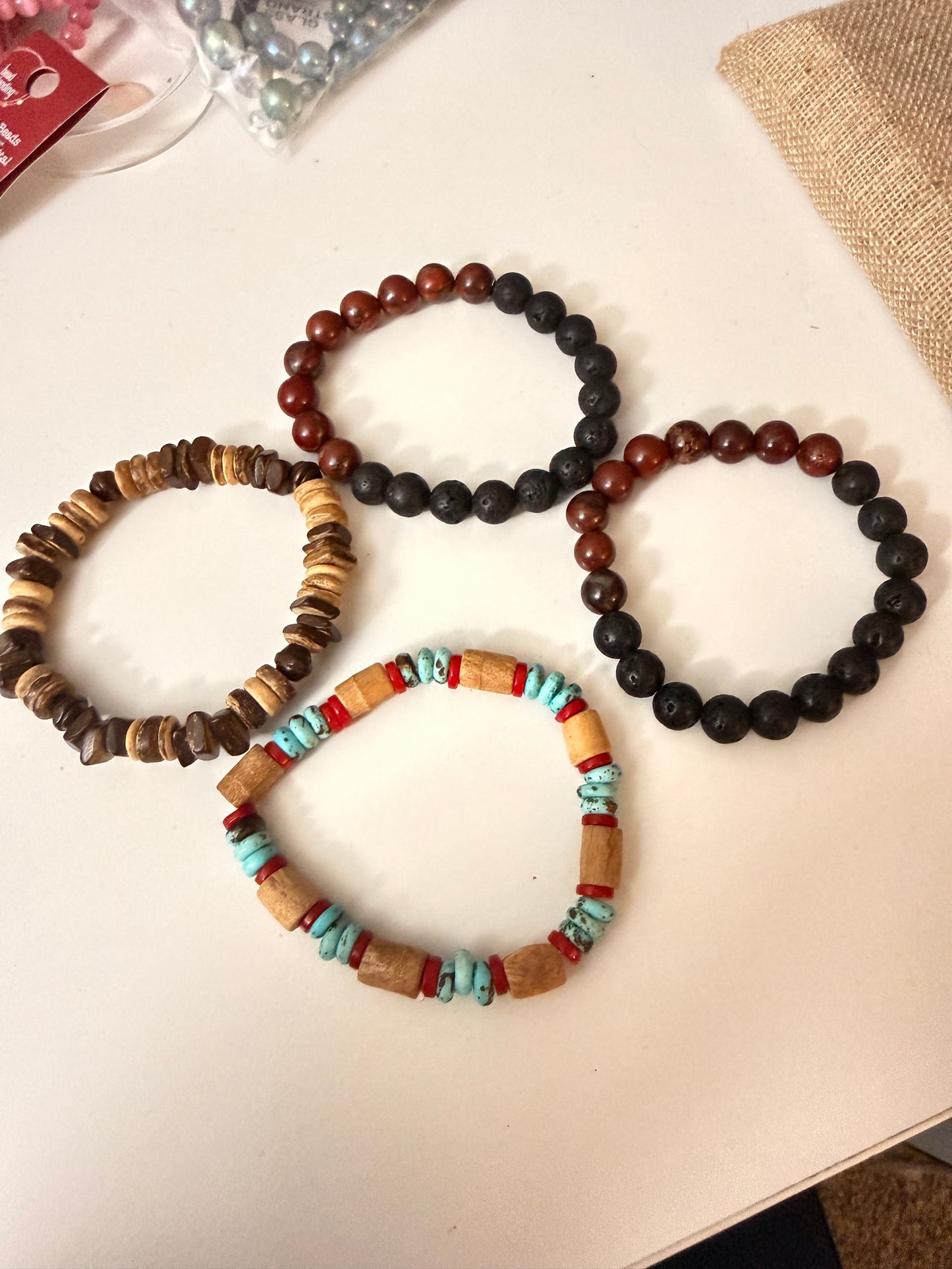 Soulful Grace Shop Lava stone bracelet