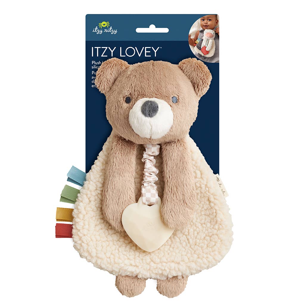 Theo the Bear Itzy Lovey - MIMINOO